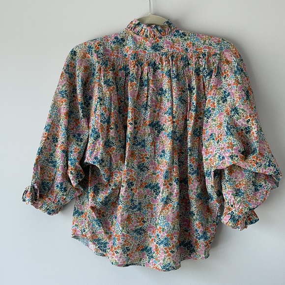 Doen Rose Top in Lady Bird Floral XXS - Picture 4 of 9